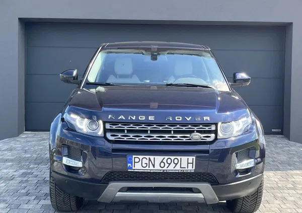 land rover wielkopolskie Land Rover Range Rover Evoque cena 77000 przebieg: 121500, rok produkcji 2015 z Gniezno